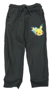 Antracitové tepláky s Pikachu Primark