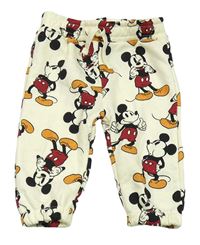 Smetanové tepláky s Mickeym Primark