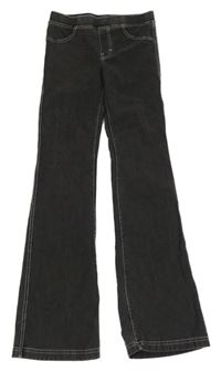 Antracitové flare tregíny H&M