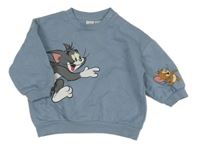 Modrá mikina s Tomem a Jerrym H&M