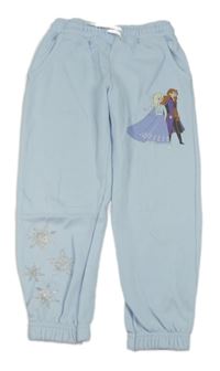 Světlemodré tepláky s Frozen Disney