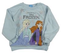 Světlemodrá mikina s Frozen zn. Disney