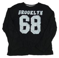 Černé triko s číslem Rebel