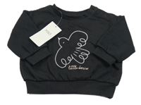 Nové - antracitová mikina s ptáčkem M&S