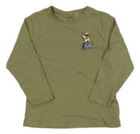 Khaki triko s astronautem Name it