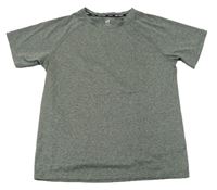 Šedé melírované sportovní tričko H&M