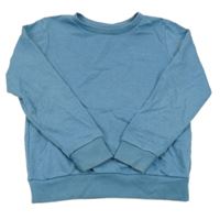 Modrá mikina s nápisem Lily & Dan