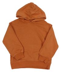 Oranžová mikina s kapucí M&S