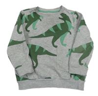 Šedá mikina s diny F&F