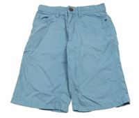 Světlemodré plátěné kraťasy Charles Vögele