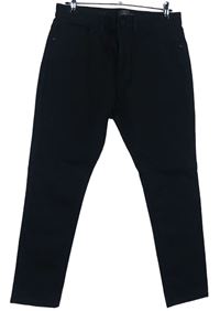 Pánské černé skinny fit rifle Next vel. 34S