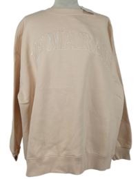 Nové - Dámská světlerůžová mikina s nápisem Primark 