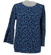 Dámská modro-tmavomodrá vzorovaná haelnka Viventy 