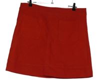 Dámská červená riflová sukně Boden 