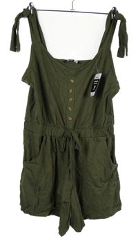 Nové - Dámský khaki letní overal Pep&Co