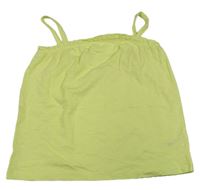 Žlutý crop top Nutmeg