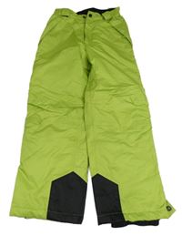 Zelené šusťákové oteplovačky Pocopiano