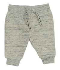 Bílo-šedé melírované tepláky Primark