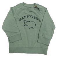 Khaki triko s hrochem Topomini