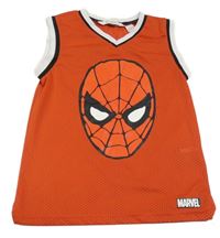 Červené sportovní perforované tílko se Spidermanem H&M