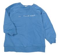 Modrá mikina s nápisem Esprit