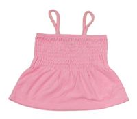 Neonově růžový froté top zn. Matalan