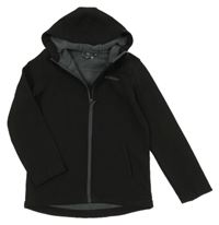 Černá softshellová funkční bunda s kapucí Mountain Warehouse