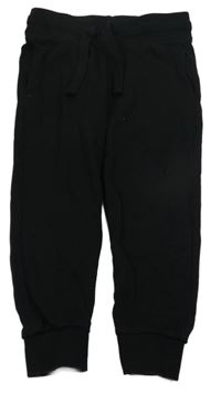 Černé tepláky H&M