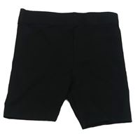 Černé elastické kraťasy Primark