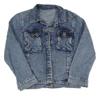 Modrá riflová bunda Sercino