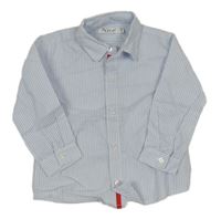 Modro-bílá pruhovaná košile Nico