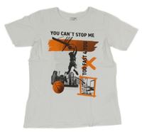 Bílé tričko s potiskem Chapter Young 