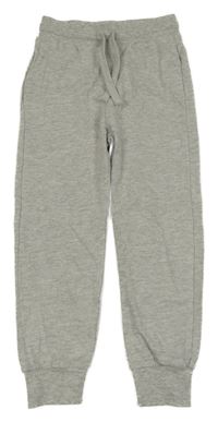 Šedé melírované tepláky H&M