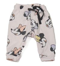 Světlerůžové tepláky s Minnií Disney