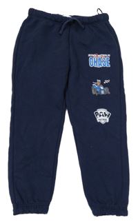 Tmavomodré tepláky s Paw Patrol H&M