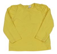 Žluté triko H&M