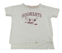 Bílé tričko s Hedwigou a nápisem - Harry Potter zn. H&M
