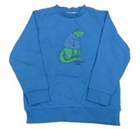 Modrá mikina s dinosaurem TOM TAILOR