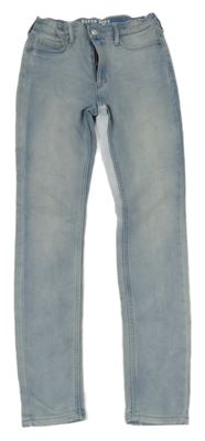 Světlemodré skinny fit rifle H&M