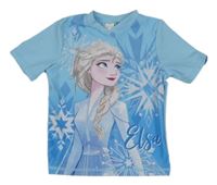 Světlemodré UV tričko s Elsou C&A