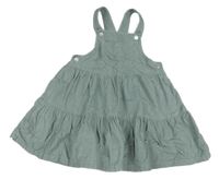 Olivovošedé manšestrové šaty s kapsou M&S