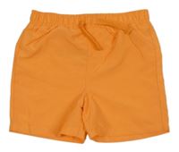 Oranžové plážové kraťasy PRIMARK