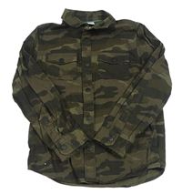 Army plátěná košilová bunda Tu