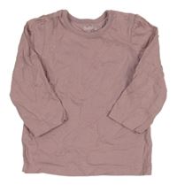 Starorůžové třpytivé triko Nutmeg