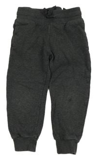 Tmavošedé melírované tepláky H&M