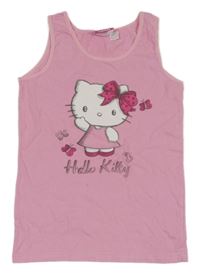 Růžový top s Hello Kitty Sanrio