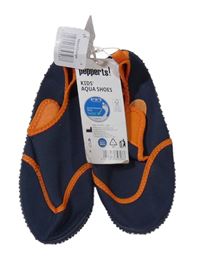 Nové - Modro-oranžové boty do vody Pepperts vel. 31