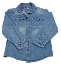 Modrá riflová košile okaidi