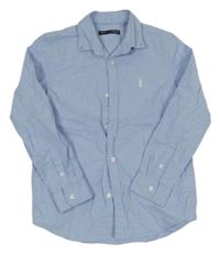 Světlemodrá košile s výšivkou Next