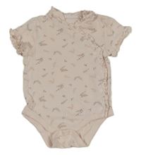 Světlerůžové body s listy Pep&Co